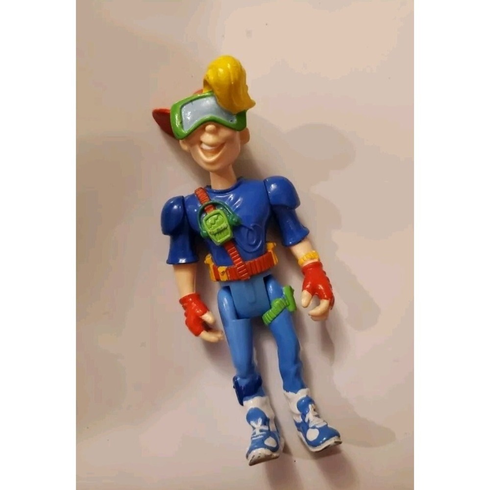 Vintage 1990‎ Burger King Kids Club Kid Vid 4" Action Figure Toy